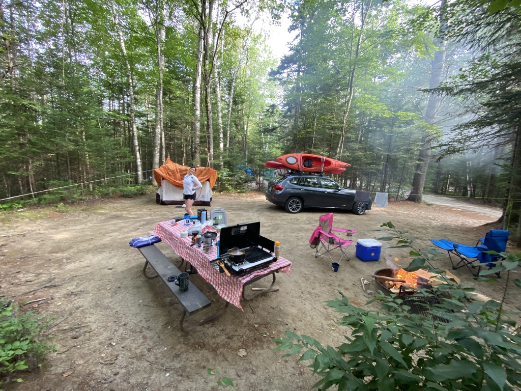 Camping in Northern Vermont